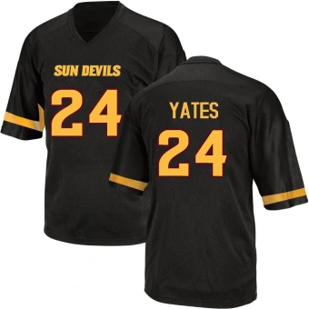 Men's Arizona State Sun Devils Isaac Yates Football Jersey - Game Black