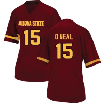 Women's Arizona State Sun Devils Elijah O'Neal Maroon Football Jersey - Game