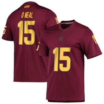 Youth Arizona State Sun Devils Elijah O'Neal Maroon AEROREADY Football Jersey - Replica